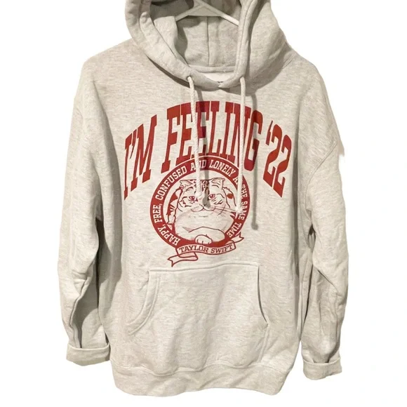 Taylor Swift | Tops | Taylor Swift Size Medium Grey Im Feeling 22